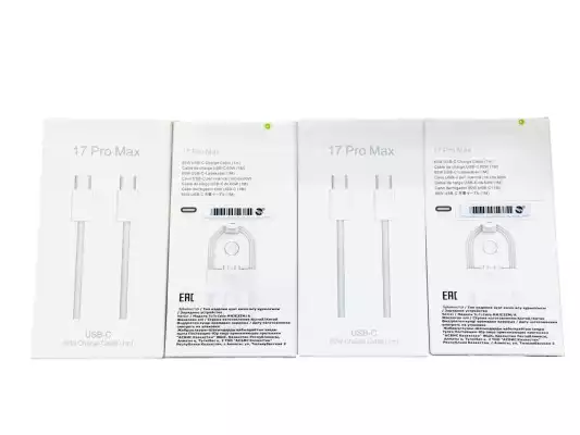 Зарядное устройство  USB-C 60W  1 м, белый